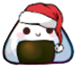 Riceball Santa emoji