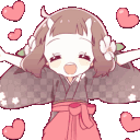 Upink M Love emoji