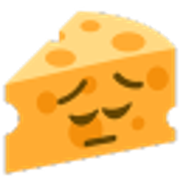 Cheese Sad emoji