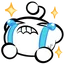 Defeated Reddit emoji