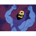 Skeletor Fist Shake emoji