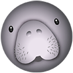 Manatee Face emoji