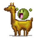 Llama Ride emoji
