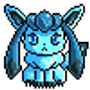 Glaceon Blink emoji