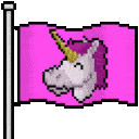 Unicorn Flag emoji