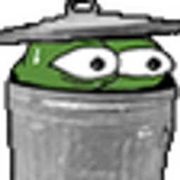 Pepe Peek Trash emoji