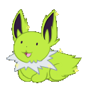 Jolteon Floofing emoji