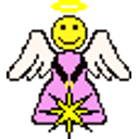 Angel Pink emoji