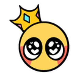 Star Eyes Blush emoji