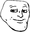 Trollchad emoji