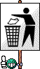 Trash Sign emoji