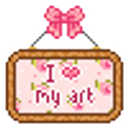 I Love My Art emoji
