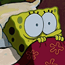 Scared Spongebob emoji