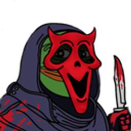 Pepe Gostfaceevil emoji