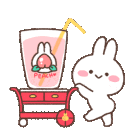 Bunnydrink emoji