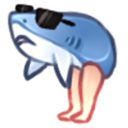 Shark Legs emoji