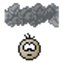 Gray Cloud emoji