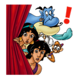 Aladdin Peek emoji