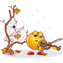 Autumn Music emoji