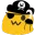 Blob Pirate emoji