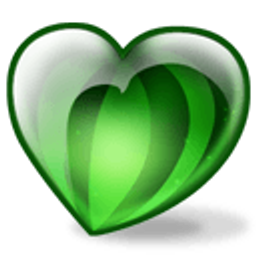 Watermelon Heart emoji