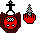 Upside Down Satanist emoji
