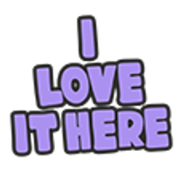 I Love It Here emoji