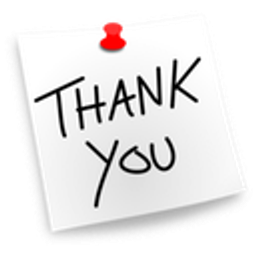 Thanksnote emoji