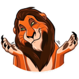 Scar Shrug emoji