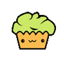 Cupcake Colors emoji