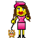Woman With Dog emoji