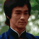 Bruce Lee Bow emoji