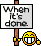 When Its Done emoji