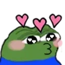 Peepokiss emoji