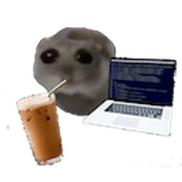 Sad Laptop Hamster emoji