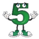 Number5 Wave Hello emoji