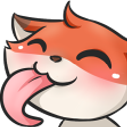 Fox Lick emoji