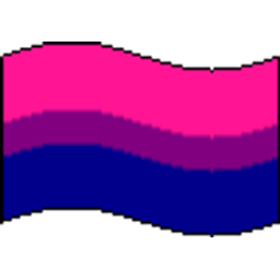 Prideflag Bi Wave emoji