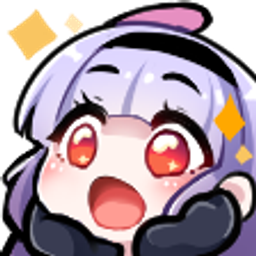 Purple Wow emoji