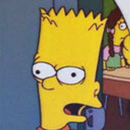 Bart Simpson Huh emoji