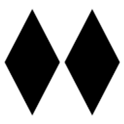 Double Black Diamond emoji