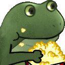 Worry Popcorn emoji