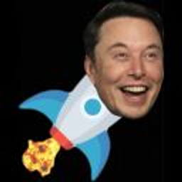 Muskrocket emoji