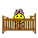 Crib Babygirl emoji