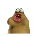 Brown Chewing Eating emoji