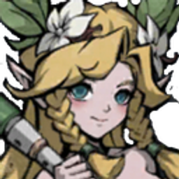 Blonde Wreath Smile emoji