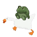 Goose Pepe E emoji