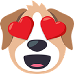 Dog Heart Eyes emoji