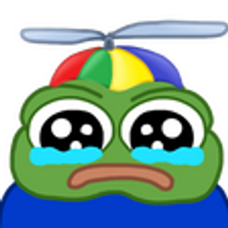 Peepo Cry Dumb emoji