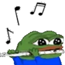 Peepoflute emoji